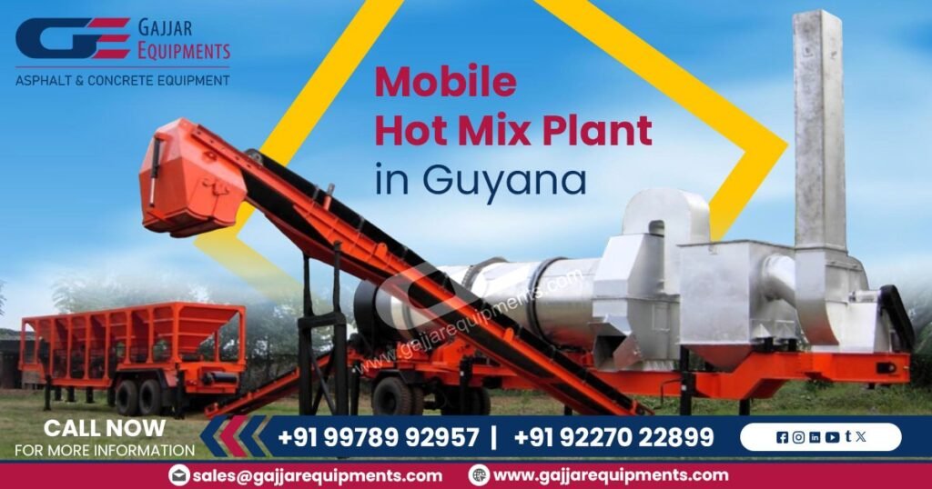 Mobile Hot Mix Plant in Guyana