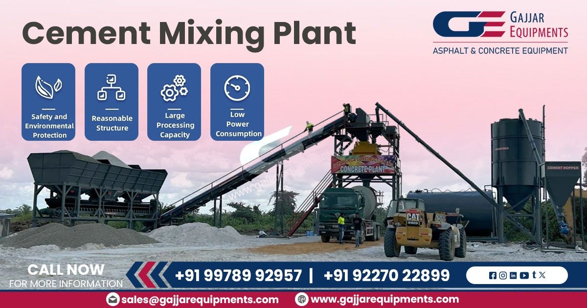 Cement Mixing Plant in Guyana