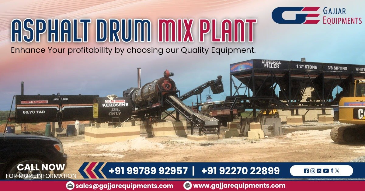 Asphalt Drum Mix Plant in Gujarat