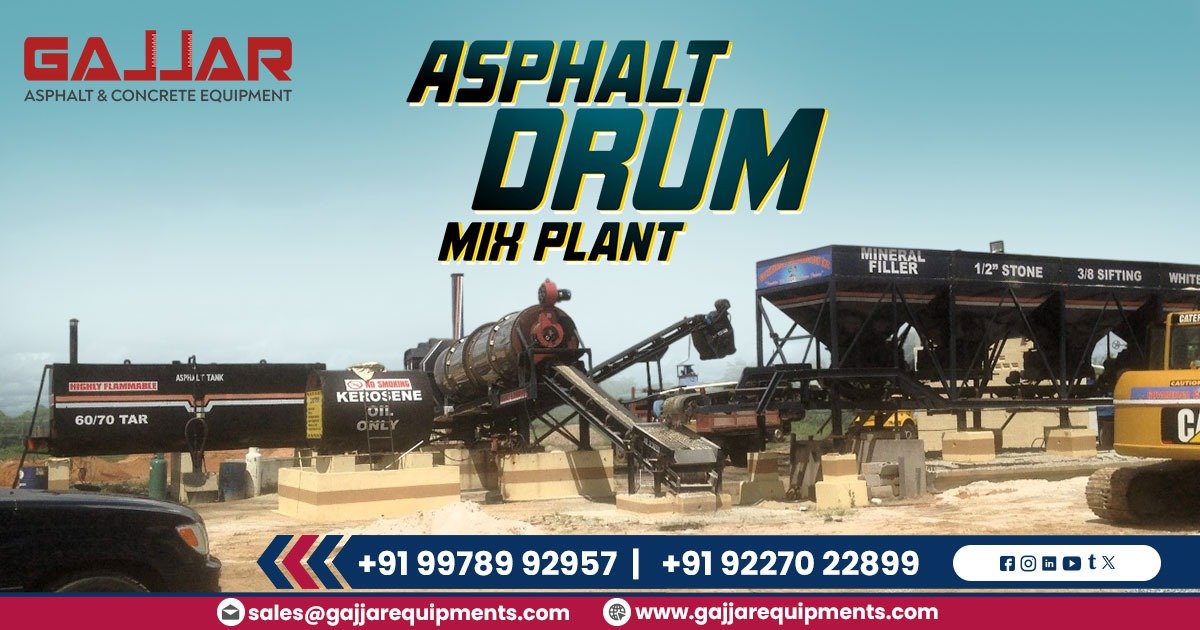 Asphalt Drum Mix Plant in Trinidad and Tobago