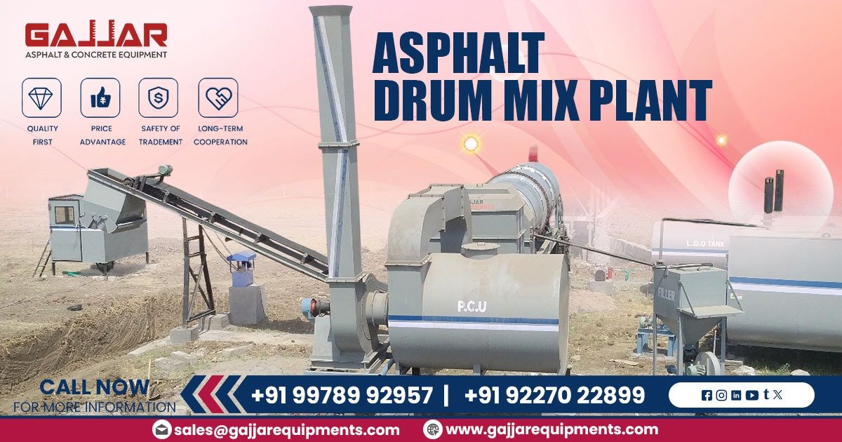 Supplier of Asphalt Drum Mix Plant in Madhya Pradesh