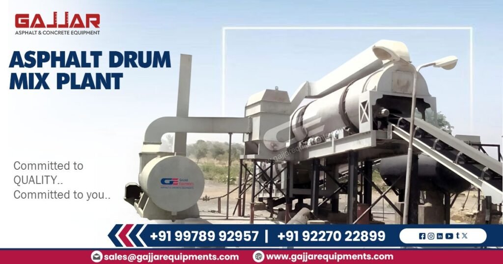 The Vital Role of Drum Mix Plants in Expansive Infrastructure Developments