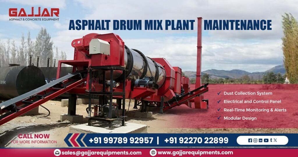 Essential Maintenance Strategies for Asphalt Drum Mix Plants