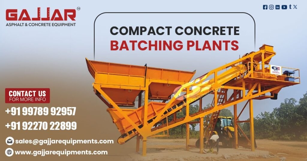 Compact Concrete Batching Plant Exporter to Guyana