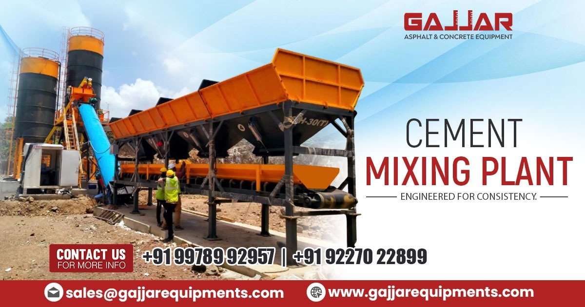 Cement Mixing Plant in Guyana