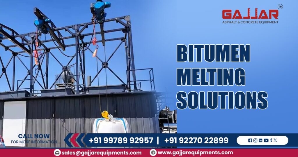 Bitumen Melting Solutions for Asphalt Plants by GAJJAR