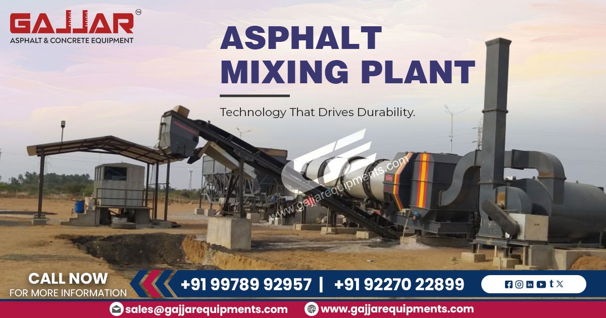 Asphalt Mixing Plant with Quick Installation