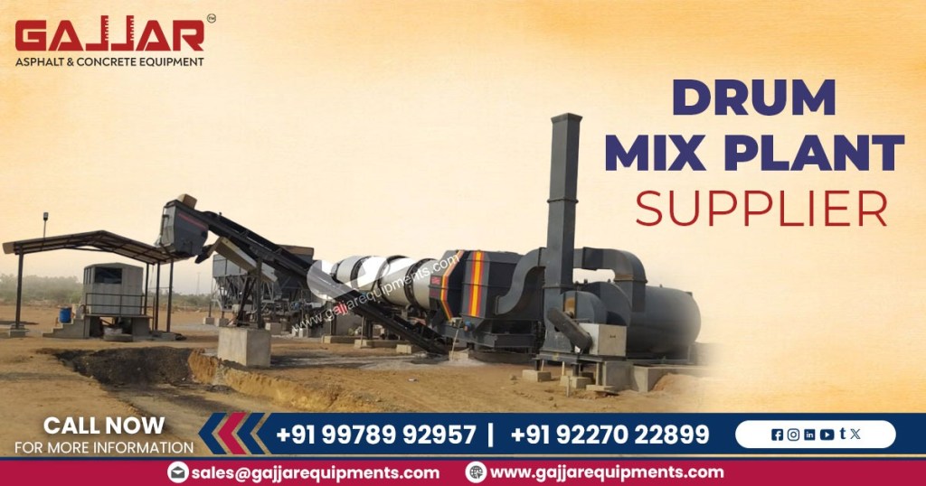 Drum Mix Plant Supplier