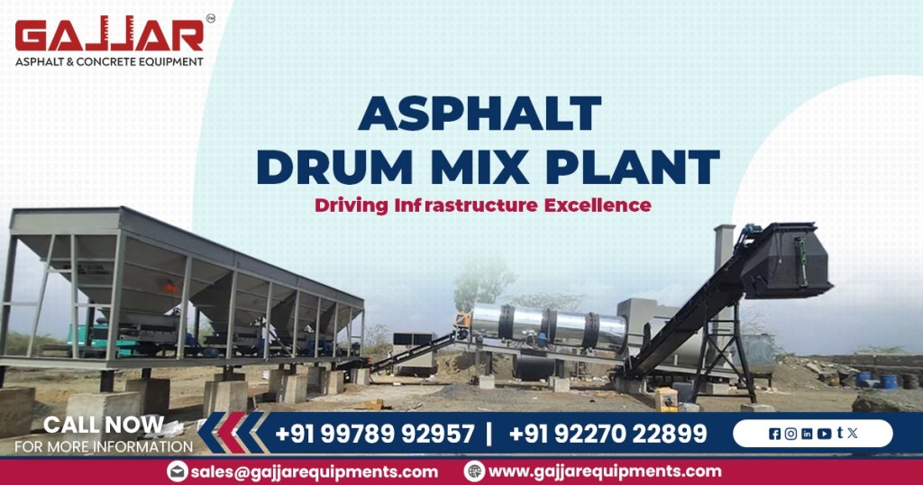 60 TPH Asphalt Drum Mix Plant