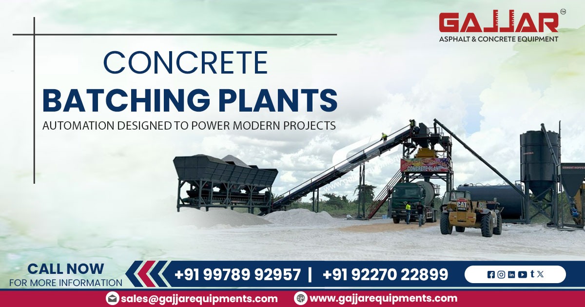 Concrete Plant Manufacturer