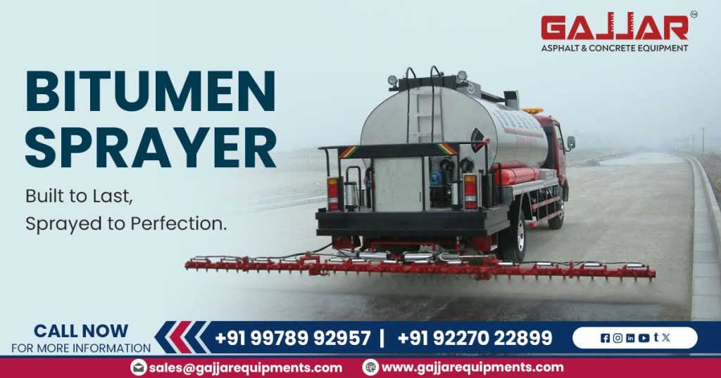 Bitumen Sprayer Supplier
