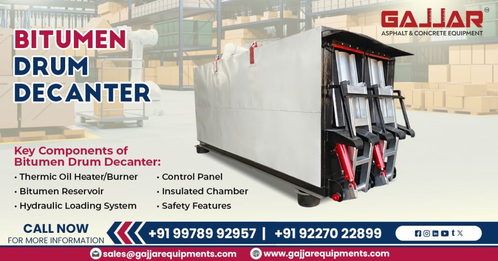 Manufacturer of Bitumen Decanter