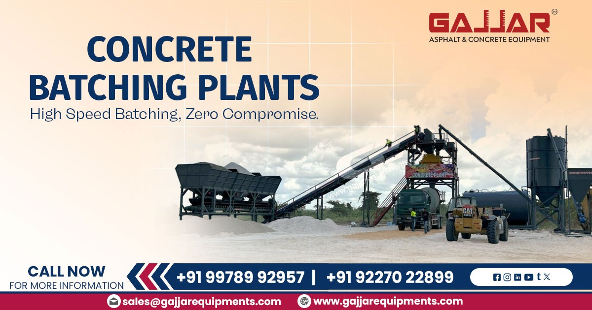 Concrete Batching Plant Supplier