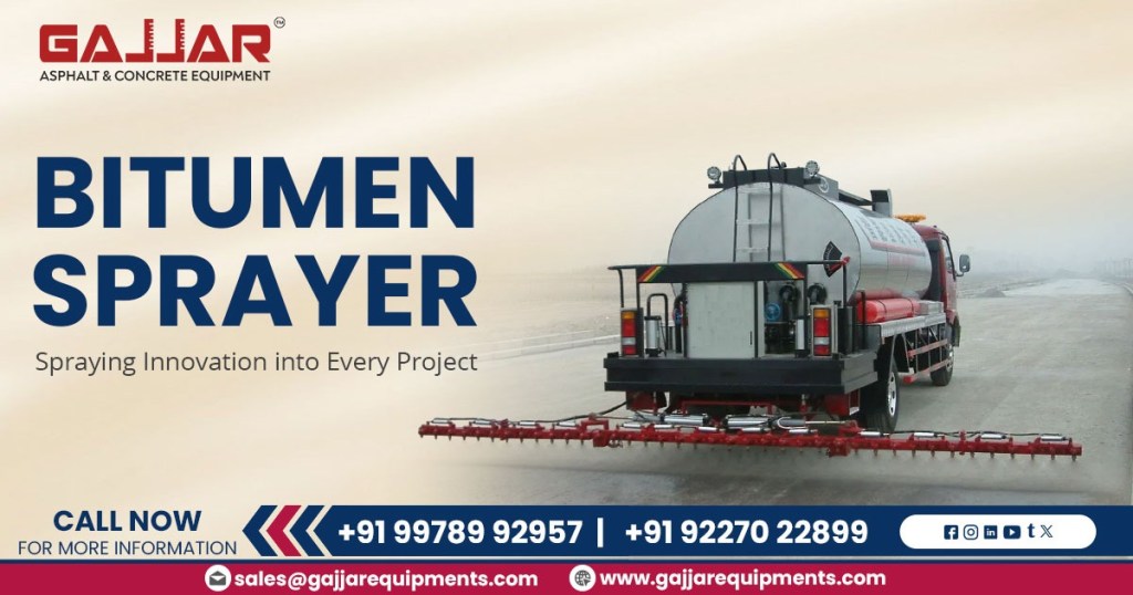 Bitumen Sprayer Machine Supplier