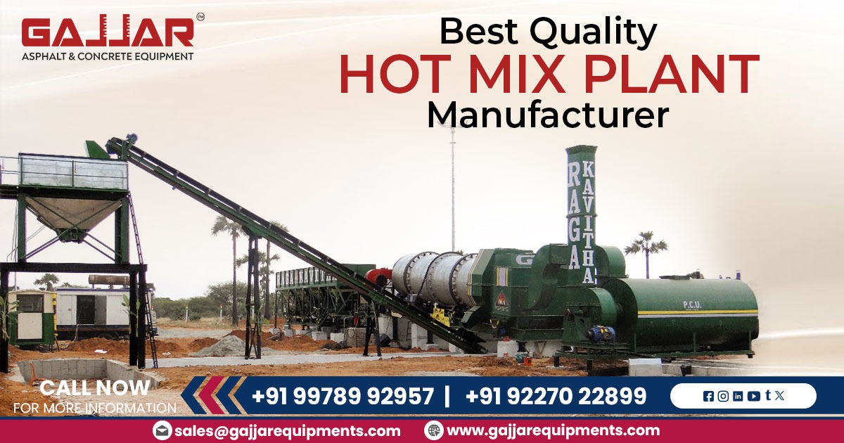 Best Quality Hot Mix Plant Manufacturer