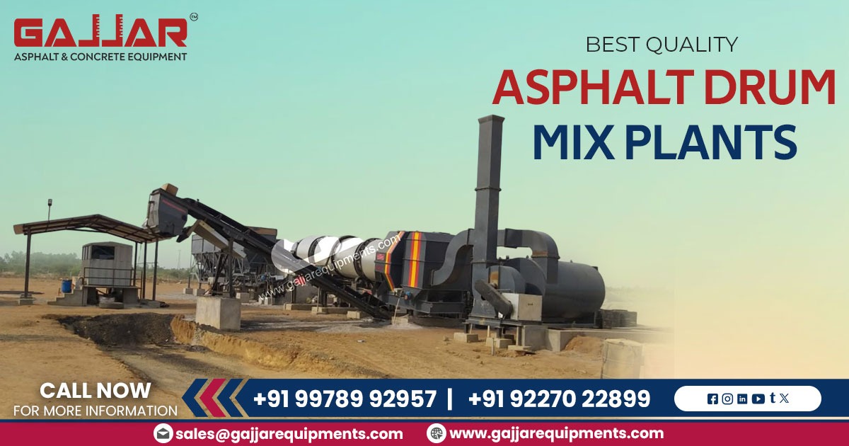 Best Quality Asphalt Drum Mix Plants