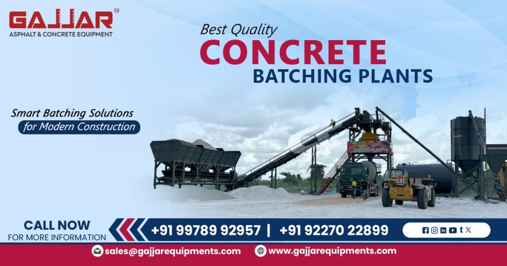 Best Quality Concrete Batching Plants