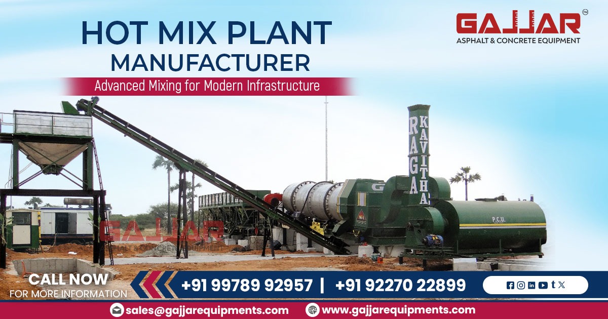 What is a Hot Mix Plant? Powering India’s Road Revolution
