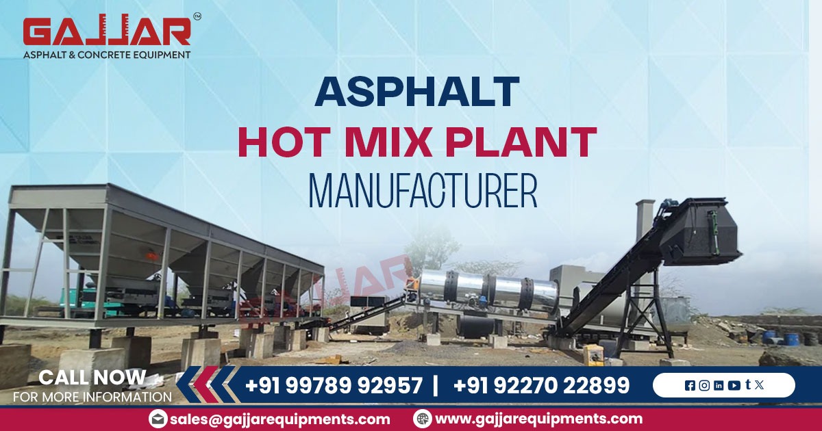 Asphalt Hot Mix Plant Manufacturer