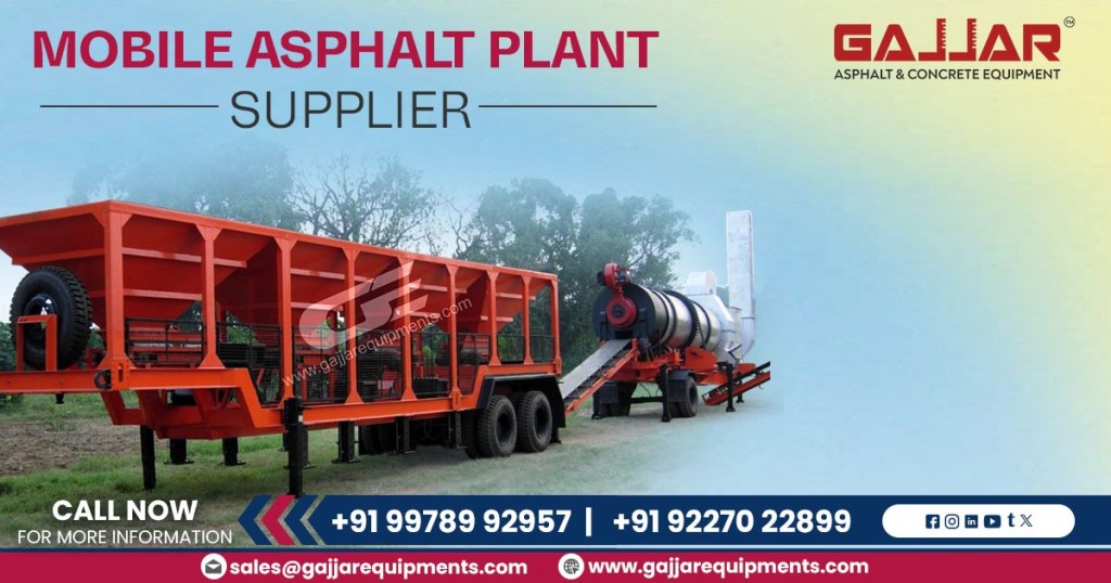 Mobile Asphalt Plant Supplier in Tanzania