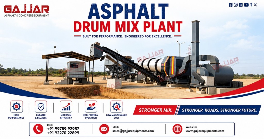 Keeping Your Asphalt Drum Mix Plant Running During the Monsoon