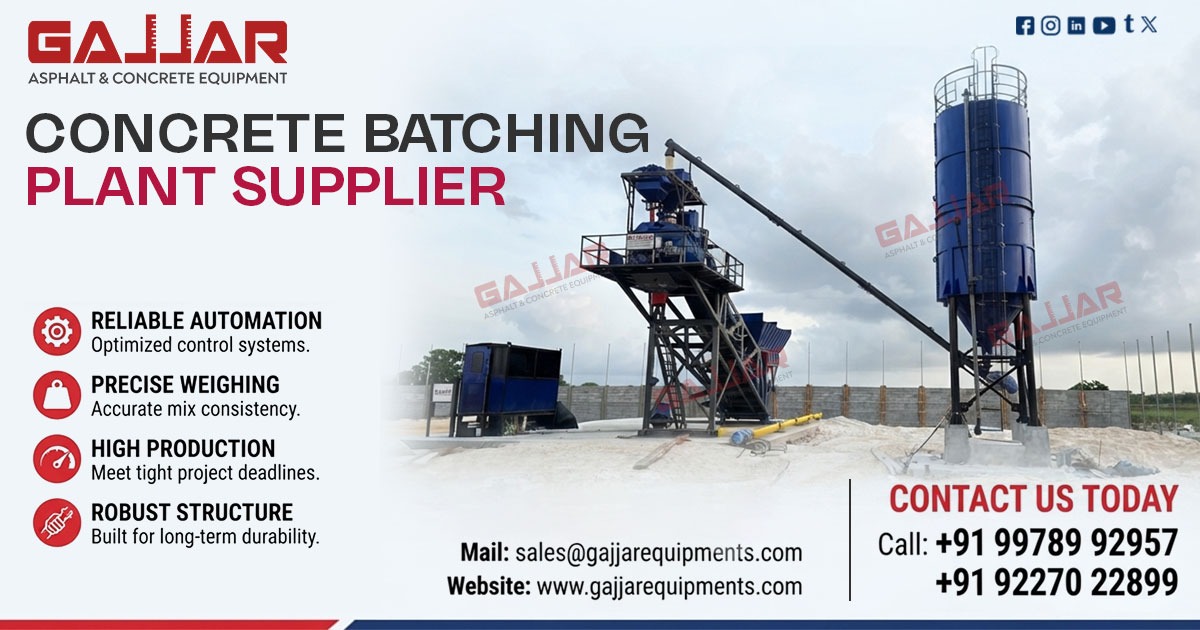 Concrete Batching Plant supplier in Botswana