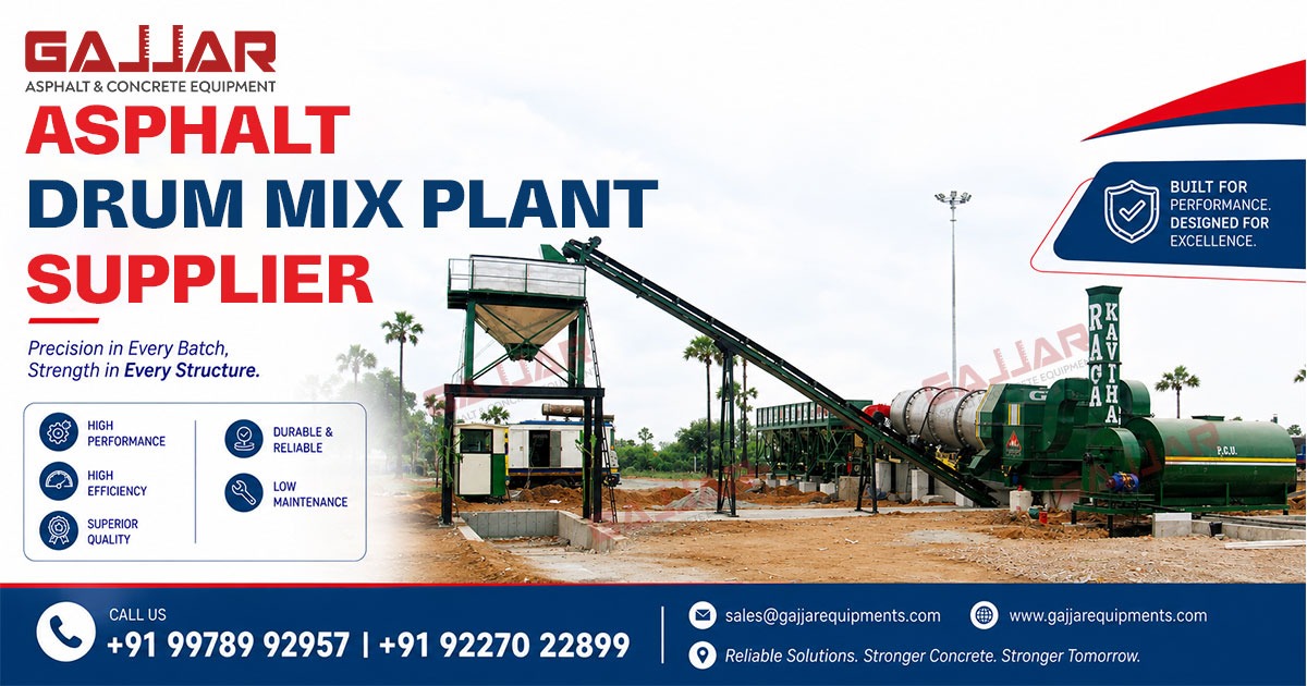 Asphalt Drum Mix Plant Supplier in Mozambique