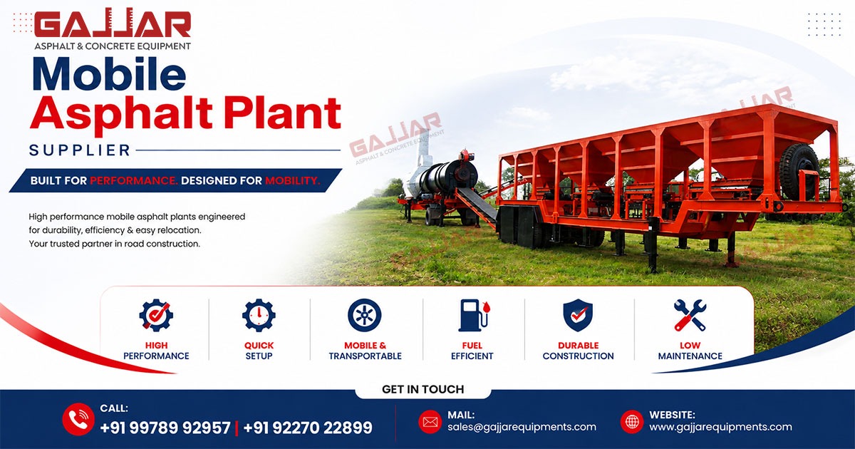 Mobile Asphalt Plant Supplier in Ethiopia