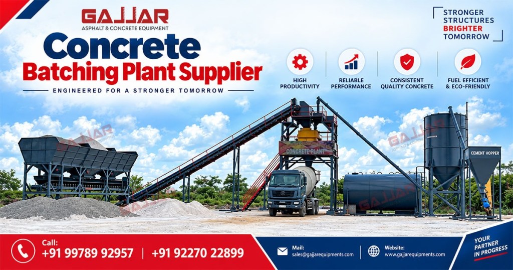 Concrete Batching Plant Manufacturer