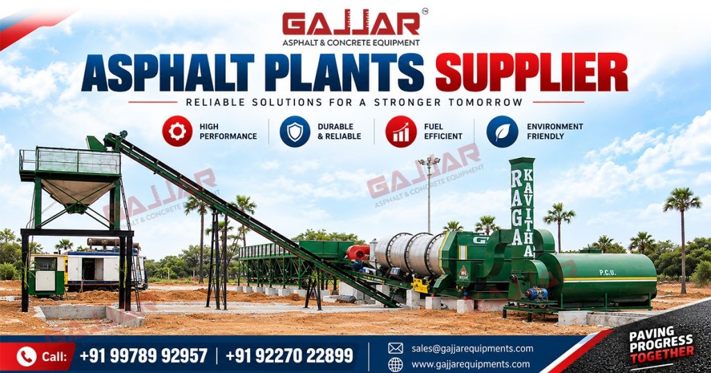 Asphalt Plants Manufacturer and Supplier