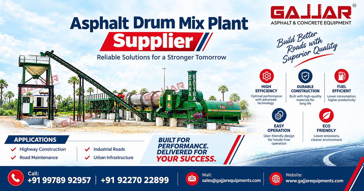 Asphalt Drum Mix Plant Supplier to Niger